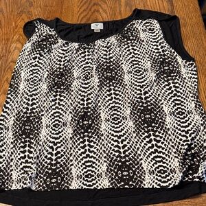 Worthington Monochrome Patterned tank